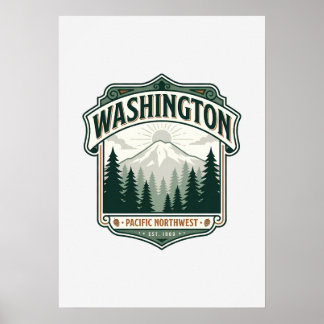 Washington State Heritage Poster