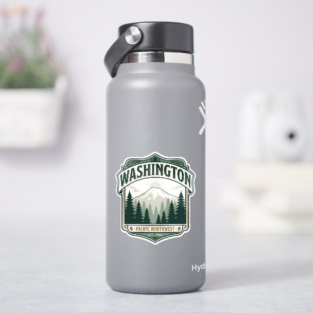 Washington State Heritage Sticker (HydroFlask)