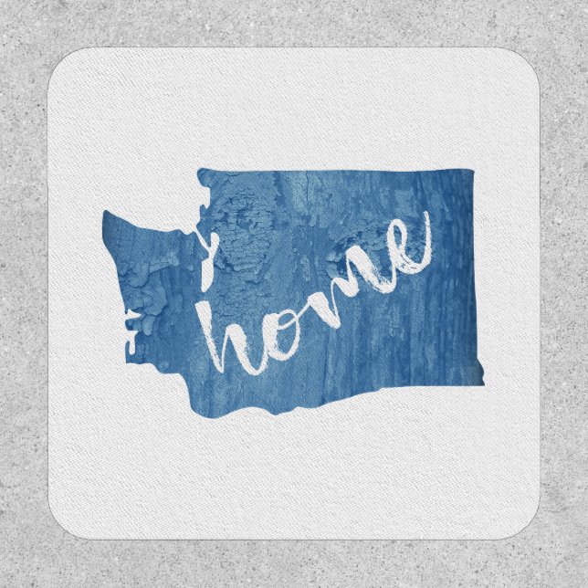 Washington State Home Wood Grain Patch (Front)
