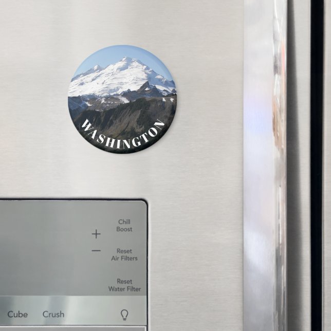 Washington State Mount Baker Magnet (In Situ (Fridge))