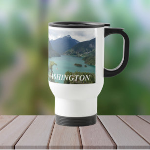 Washington State North Cascades National Park Travel Mug