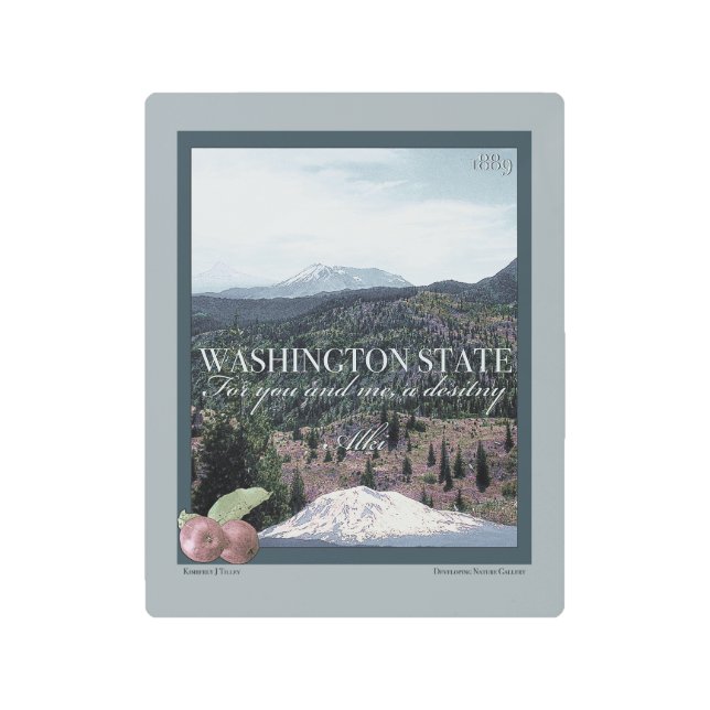 Washington State Poster Art (Front)