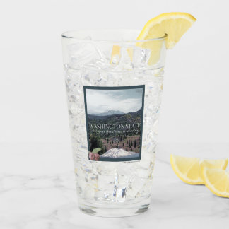 Washington State Poster Art Glass