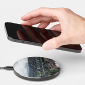 Washington State Poster Art Wireless Charger (Hand)