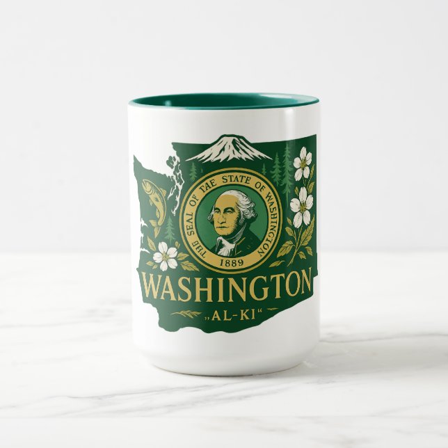  Washington state pride Mug (Center)