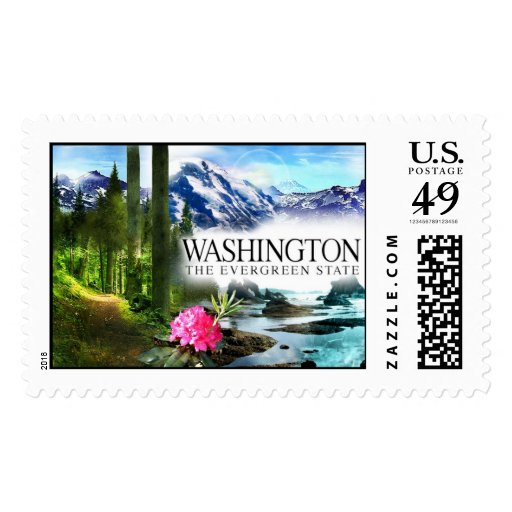 Washington State Stamp | Zazzle