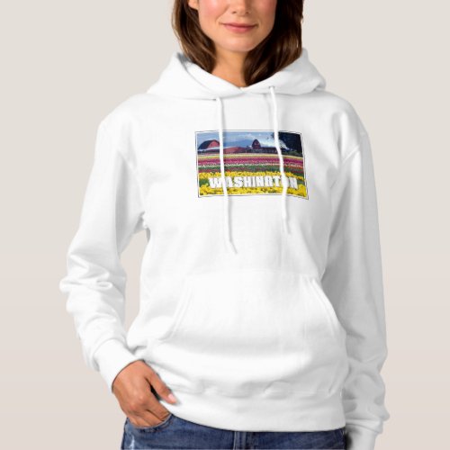 Washington State  Tulip Field Hoodie