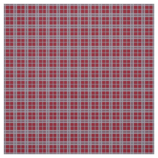 Washington State University Cougar Tartan Fabric