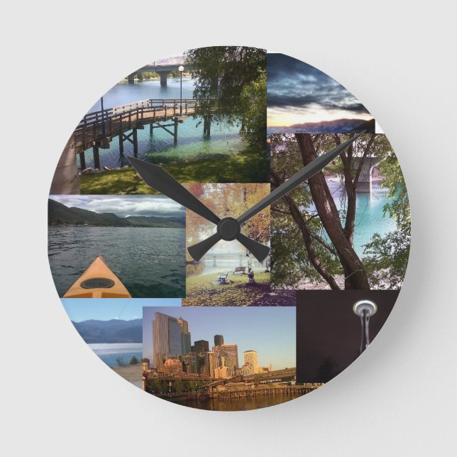 Washington State Wall Clock (Front)