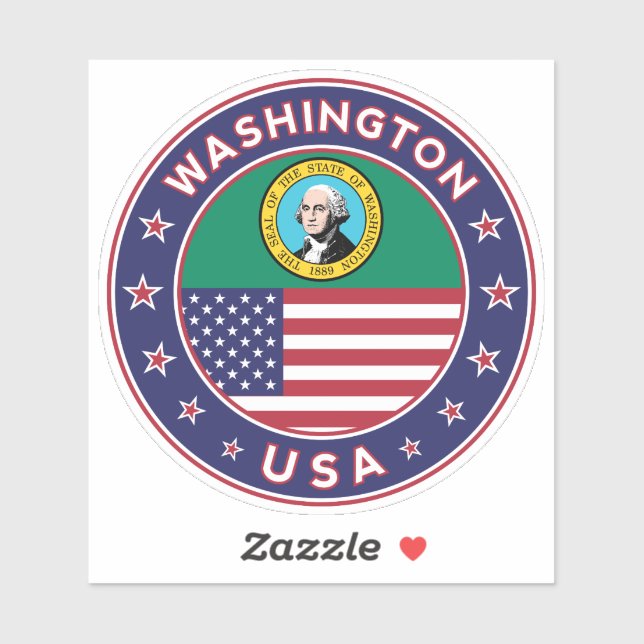 Washington Sticker (Sheet)