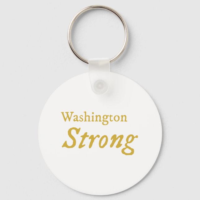 Washington Strong  Keychain (Front)