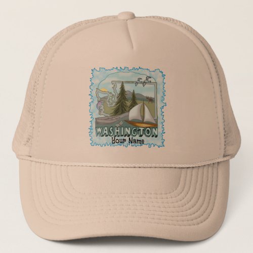 Washington Trucker Hat