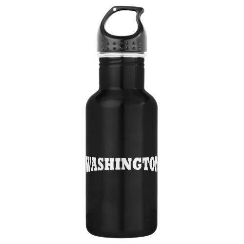 washington women gift stainless steel water bottle