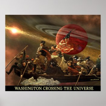 Washington X-ing Universe Poster by ThenWear at Zazzle