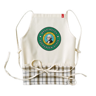 Washington Zazzle HEART Apron