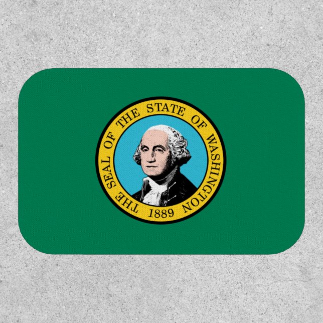 Washingtonian Flag, Flag of Washington Patch (Front)