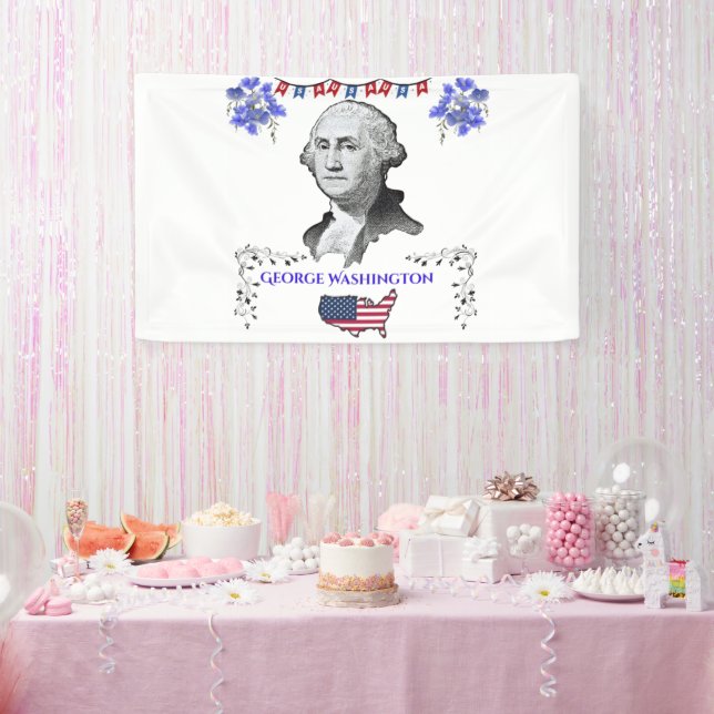 Washington's Contribution Banner (Party)