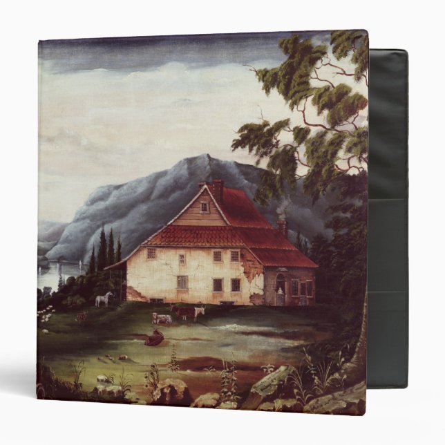 Washington's headquarters at Newburgh 3 Ring Binder (Front/Inside)