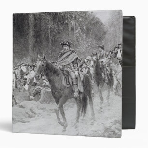 Washington's Retreat from Great Meadows Binder