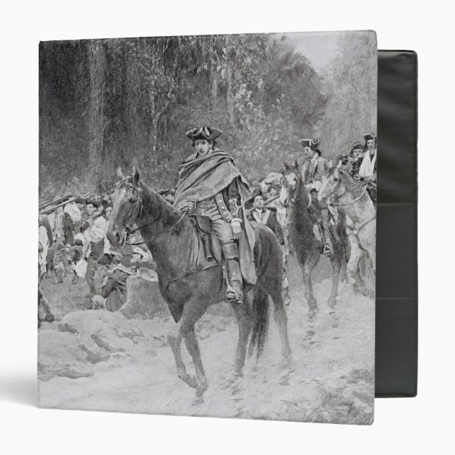 Washington's Retreat from Great Meadows Binder (Front/Inside)
