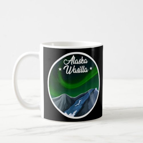 Wasilla Alaska Northern Lights  Coffee Mug