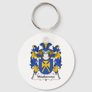 Waskiewicz Family Crest Keychain