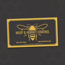 Wasp & Hornet Control - Yellow & Black - Honeycomb