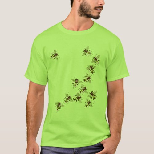 Wasp Swarm T_Shirt