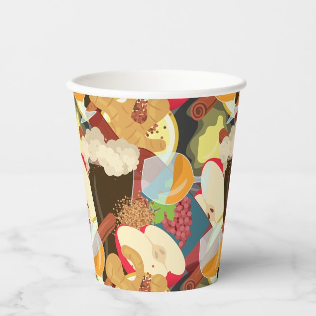Wassail Medley Paper Cups (Front)