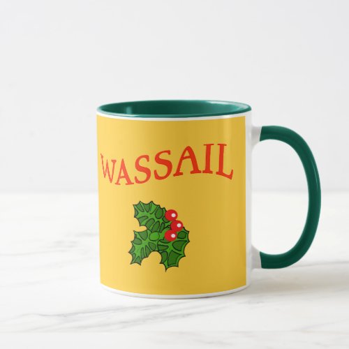 Wassail Mug for Eggnog or Hot Chocolate