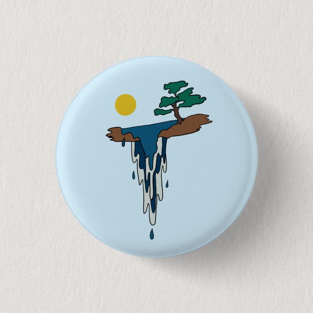 Wasserfall  button (Front)