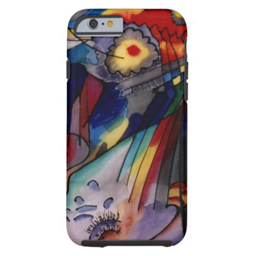 Wassily Kandinsky 1913 Abstract Painting Tough iPhone 6 Case