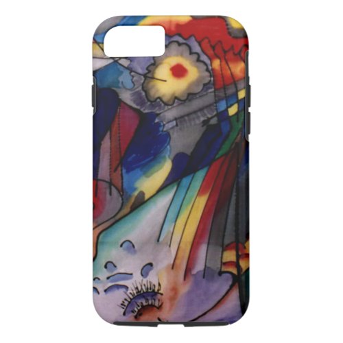 Wassily Kandinsky 1913 Abstract Painting iPhone 87 Case