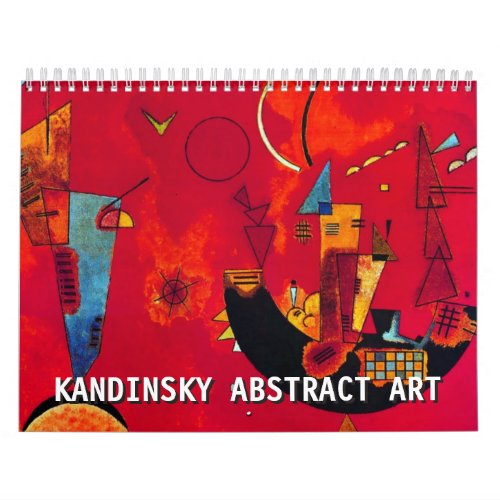 Wassily Kandinsky Abstract Art Calendar