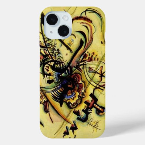 Wassily Kandinsky Abstract Art iPhone 15 Case