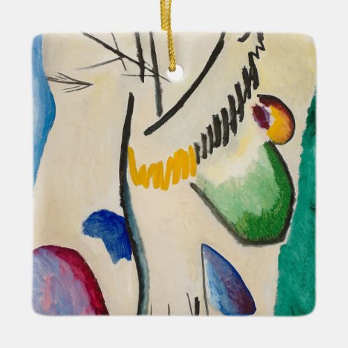Wassily Kandinsky Abstract Artwork Ceramic Ornament