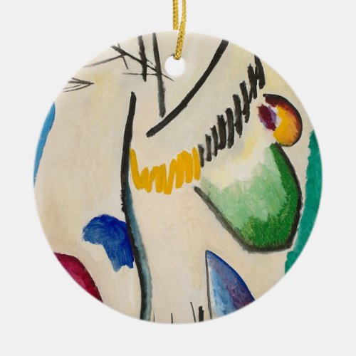 Wassily Kandinsky Abstract Artwork Ceramic Ornament