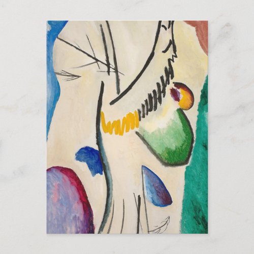 Wassily Kandinsky Abstract Artwork Postcard