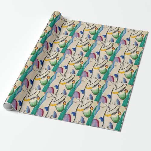 Wassily Kandinsky Abstract Artwork Wrapping Paper