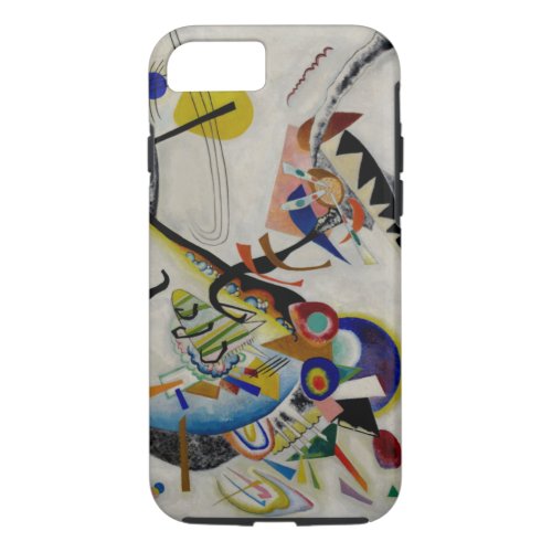Wassily Kandinsky Abstract Blue Segment iPhone 87 Case