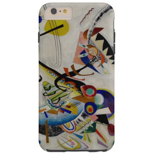 Wassily Kandinsky Abstract Blue Segment Tough iPhone 6 Plus Case