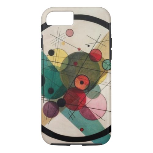 Wassily Kandinsky Abstract Circles iPhone 87 Case