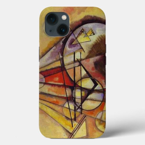 Wassily Kandinsky Abstract Circles iPhone 13 Case