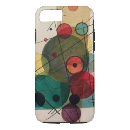 Wassily Kandinsky Abstract Circles iPhone 87 Case