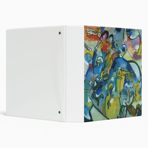 Wassily Kandinsky _ All Saints Day II 3 Ring Binder