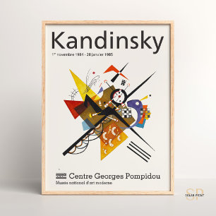 Wassily Kandinsky Bauhaus Small Worlds Abstract  Poster