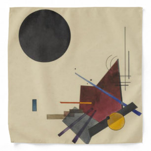 Wassily Kandinsky, Black Relationship, 1924 Bandana