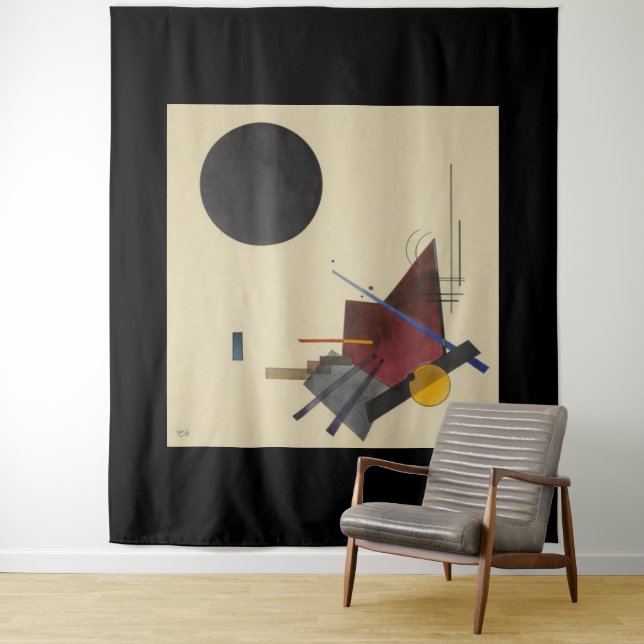 Wassily Kandinsky, Black Relationship, 1924 Tapestry (In Situ)