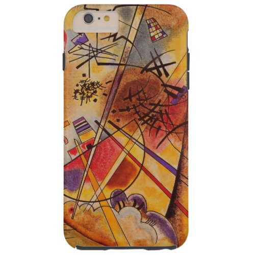 Wassily Kandinsky Brown Yellow Red Blue Tough iPhone 6 Plus Case