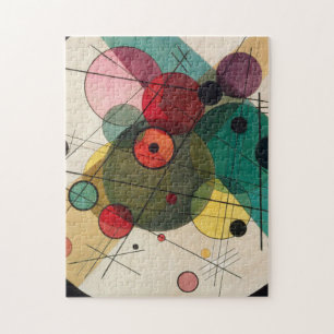 Wassily Kandinsky - Circles In A Circle Jigsaw Puzzle